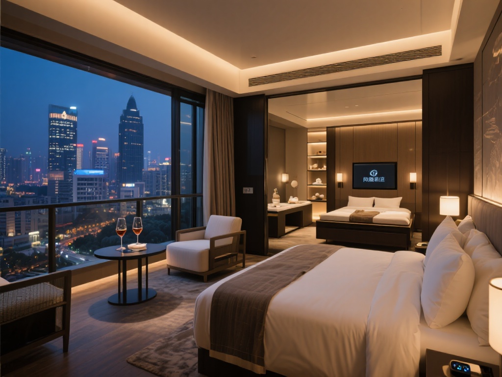 走进问鼎娱乐酒店的客房，仿佛进入了一个私密的奢华世