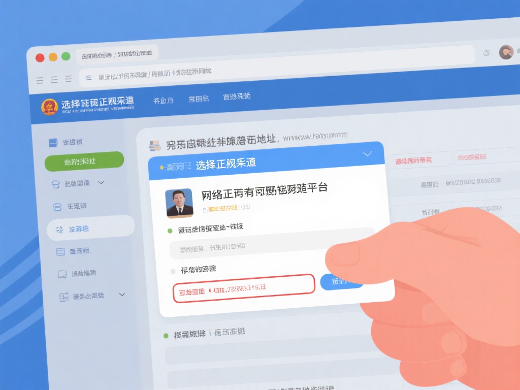 选择正规渠道：网络上可能存在一些假冒平台，务必确认
