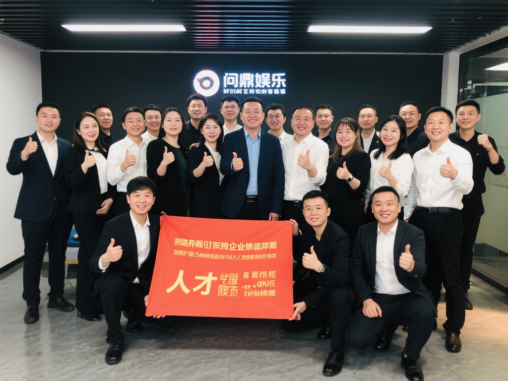 一个企业的成功，离不开优秀团队的支撑。问鼎娱乐的老